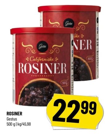 Løvbjerg Gestus rosiner tilbud