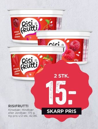 Risifrutti risdessert jordbær