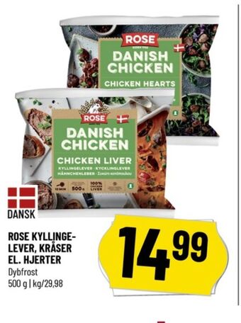 Løvbjerg Rose kyllingelever tilbud