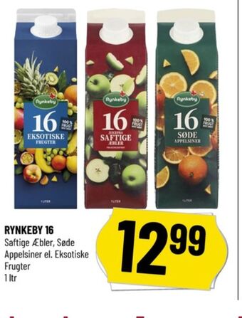 16 serie appelsinjuice søde