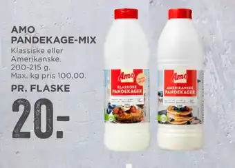 MENY Amo pandekagemix amerikanske tilbud