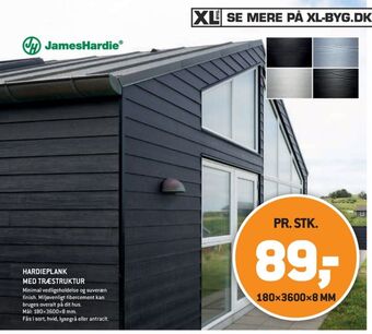 XL-BYG Hardieplank beklædningsbrædder tilbud
