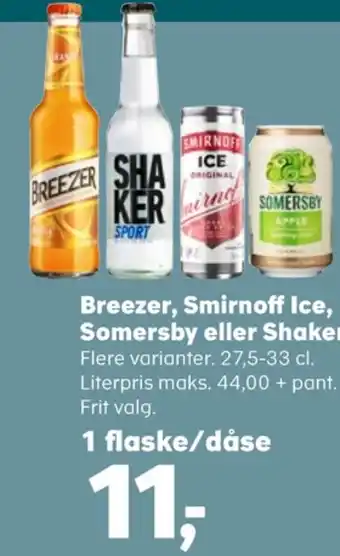SuperBrugsen Breezer rtd-cider tilbud