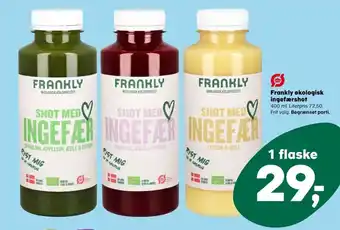 Frankly ingefærshot rødbede, æble & citron