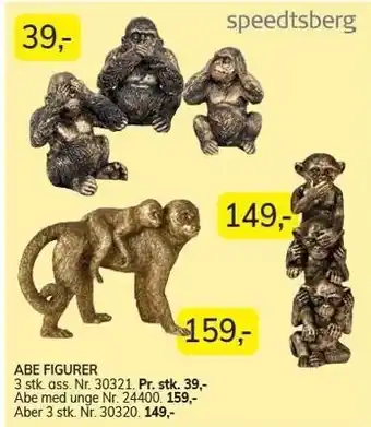 Daells Bolighus Speedtsberg abe figurer tilbud