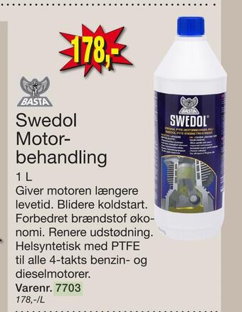 Harald Nyborg Swedol motor- behandling tilbud