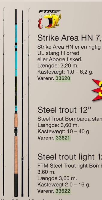 Harald Nyborg Steel trout light 12 tilbud