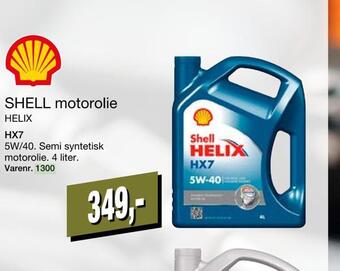 Harald Nyborg Shell motorolie tilbud