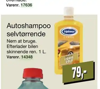 Harald Nyborg Autoshampoo selvtørrende tilbud