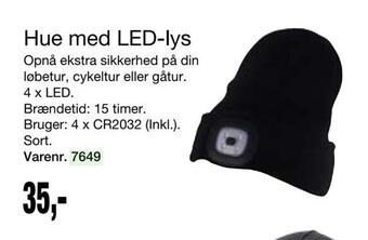Harald Nyborg Hue med led-lys tilbud