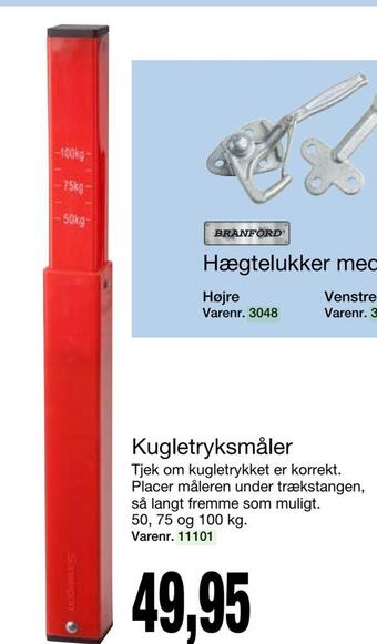 Harald Nyborg Kugletryksmåler tilbud