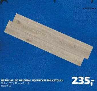 Davidsen Berry alloc laminatgulv tilbud