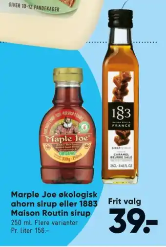 1883 sirup