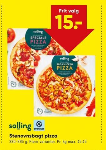 Bilka Salling pizza tilbud