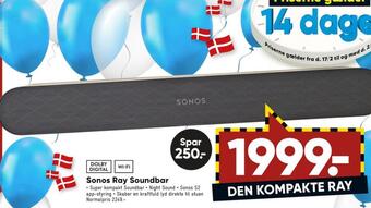 Bilka Sonos soundbar tilbud