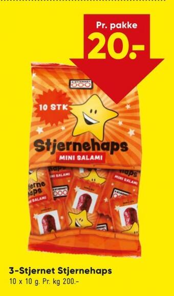 Bilka Stjernehaps salami tilbud