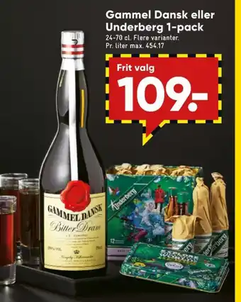Bilka Gammel dansk bitter tilbud