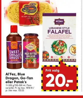 Blue dragon sushi tilbehør