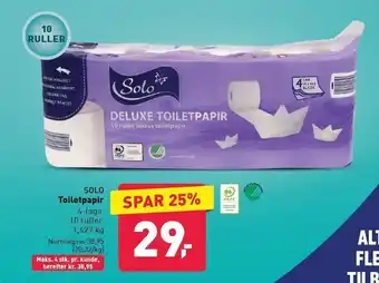 ALDI Toiletpapir 10 ruller tilbud