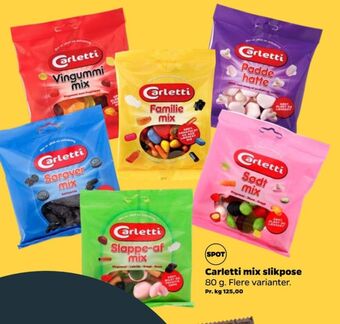 Vingummi mix slikposer