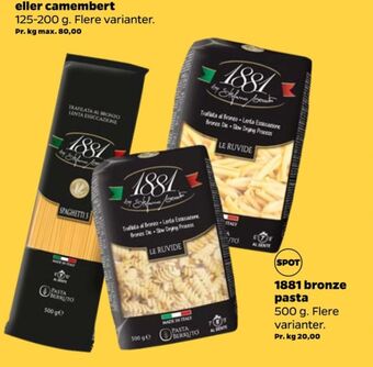 Netto 1881 pasta tilbud