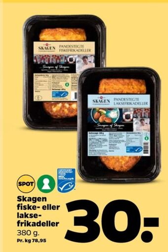 Netto Skagen fiskerestaurant fiskefrikadeller tilbud