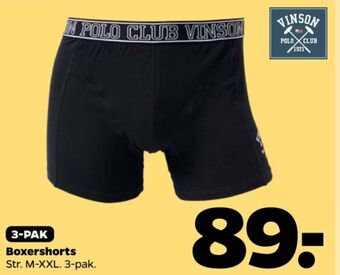 Netto Vinson polo club boxershorts tilbud
