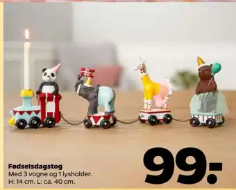 Netto Ukendt fødselsdagstog tilbud