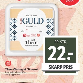 SPAR Them ost skiveost guld tilbud