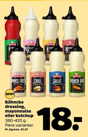 Netto Bähncke dressing tilbud