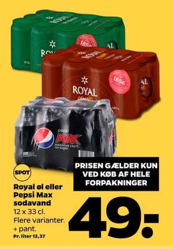 Netto Pilsner øl tilbud