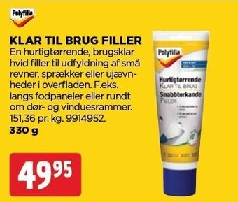 jem & fix Klar til brug filler tilbud