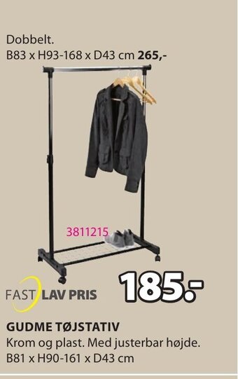 JYSK Gudme Tøjstativ tilbud