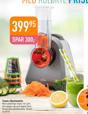 Imerco Witt råkostmaskine tilbud