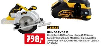 jem & fix Rundsav 18 v tilbud
