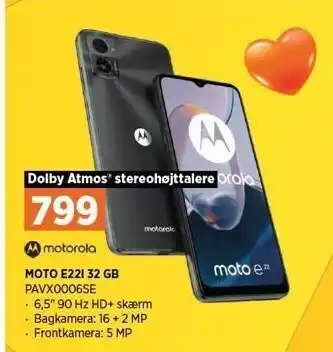 Power Motorola moto e221 32gb tilbud