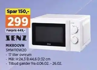 Power Zenz mikroovn tilbud