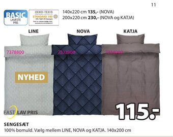JYSK Sengesæt tilbud