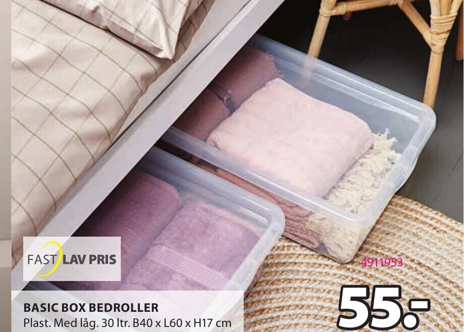 Basic Box Bedroller tilbud hos JYSK