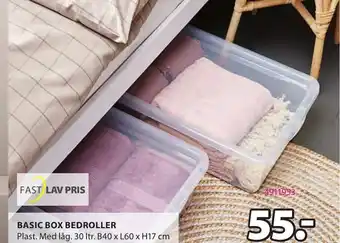 JYSK Basic Box Bedroller tilbud