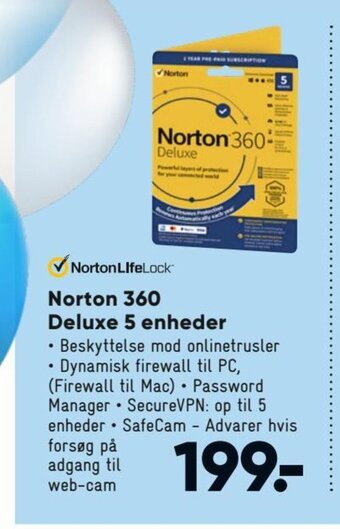 Bilka Norton 360 Deluxe 5 Enheder tilbud