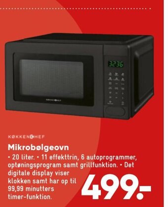 Bilka Mikrobølgeovn tilbud