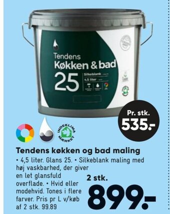 Bilka Tendens Køkken og Bad Maling tilbud