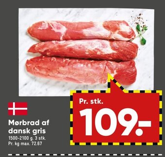 Bilka Mørbrad Af Dansk Gris tilbud