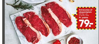Bilka Entrecotes Af Oksestriploin tilbud