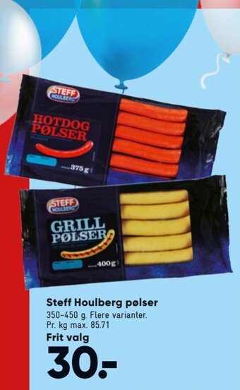 Bilka Steff Houlberg Pølser tilbud