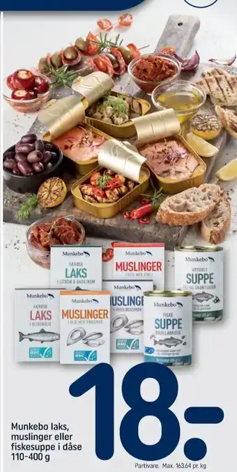 REMA 1000 Munkebo muslinger tilbud