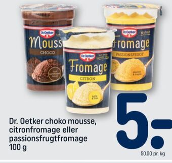 Dr oetker chokolademousse