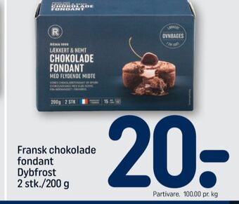 REMA 1000 Rema 1000 chokoladefondant tilbud