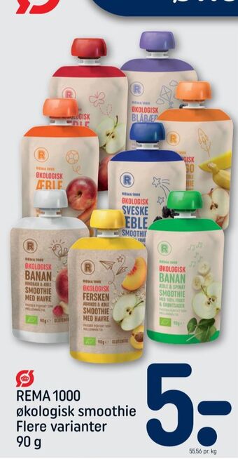 REMA 1000 Rema 1000 smoothie tilbud